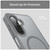 Samsung Galaxy A26 5G Fanying Series PC Hybrid TPU Translucent Frosted MagSafe Phone Case - Silver Grey Samsung Galaxy A26 5G Fanying Series PC Hybrid TPU Translucent Frosted MagSafe Phone Case - Silver Grey