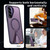 Samsung Galaxy A26 5G kalebol Honeycomb Cooling MagSafe Holder Phone Case - Purple