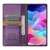 Samsung Galaxy A26 5G N.BEKUS P3 RFID Stitching Magnetic Flip Leather Phone Case - Purple