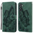 Samsung Galaxy A26 5G Retro Skin Feel Butterflies Embossing Horizontal Flip Leather Phone Case - Green Samsung Galaxy A26 5G Retro Skin Feel Butterflies Embossing Horizontal Flip Leather Phone Case - Green