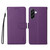 Samsung Galaxy A36 5G / A36 5G JP ENKAY RFID Blocking Wallet Kickstand Litchi Texture Leather Phone Case - Purple
