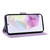 Samsung Galaxy A36 5G / A56 5G Adorable Cat Embossed Pattern Flip Leather Phone Case - Purple