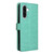 Samsung Galaxy A36 5G / A56 5G Cat and Bee Embossed Flip Leather Phone Case - Green