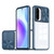 Samsung Galaxy A36 5G / A56 5G Clear Acrylic + PC + TPU Lens Sliding Cover Full Coverage Phone Case - Navy Blue