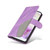 Samsung Galaxy A36 5G / A56 5G Dual-color Splicing Flip Leather Phone Case - Purple