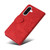 Samsung Galaxy A36 5G / A56 5G Dual-color Splicing Flip Leather Phone Case - Red