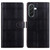 Samsung Galaxy A36 5G / A56 5G Embossed Checkered Leather Phone Case - Black Samsung Galaxy A36 5G / A56 5G Embossed Checkered Leather Phone Case - Black