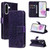 Samsung Galaxy A36 5G / A56 5G Embossed Sunflower Pattern Flip Leather Phone Case - Purple