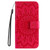 Samsung Galaxy A36 5G / A56 5G Embossed Sunflower Pattern Flip Leather Phone Case - Red
