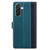 Samsung Galaxy A36 5G / A56 5G Embossed Two-Color Leather Phone Case - Black Green