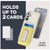 Samsung Galaxy A36 5G / A56 5G Sliding Card Holder Integrated Phone Case with Kickstand - Beige Yellow Samsung Galaxy A36 5G / A56 5G Sliding Card Holder Integrated Phone Case with Kickstand - Beige Yellow