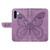 Samsung Galaxy A36 5G / A56 5G Swallowtail Butterfly Embossed Leather Phone Case - Purple