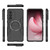 Samsung Galaxy A36 5G Butterfly Armor MagSafe Magnetic Ring Shockproof Phone Case - Red Samsung Galaxy A36 5G Butterfly Armor MagSafe Magnetic Ring Shockproof Phone Case - Red
