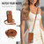 Samsung Galaxy A36 5G Crossbody Dual-buckle Wallet RFID Back Leather Phone Case - Brown Samsung Galaxy A36 5G Crossbody Dual-buckle Wallet RFID Back Leather Phone Case - Brown