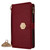 Samsung Galaxy A36 5G Crossbody Handle Cross Texture Leather Phone Case - Red Samsung Galaxy A36 5G Crossbody Handle Cross Texture Leather Phone Case - Red