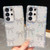 Samsung Galaxy A36 5G Diamond Glitter Bow-knot Four-Corner Shockproof Phone Case - Transparent Stars