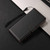 Samsung Galaxy A36 5G Litchi Texture RFID Blocking 3-Card Wallet Leather Phone Case - Black