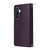 Samsung Galaxy A36 5G Nine-card Slots Zipper Wallet Bag Leather Phone Case - Dark Purple Samsung Galaxy A36 5G Nine-card Slots Zipper Wallet Bag Leather Phone Case - Dark Purple