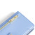 Samsung Galaxy A36 5G Sheep Texture Cross-body Zipper Wallet Leather Phone Case - Blue