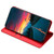 Samsung Galaxy A36 5G Skin Feel Magnetic Leather Phone Case - Red