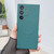 Samsung Galaxy A36 5G Solid Color Liquid Silicone MagSafe Magnetic Phone Case - Dark Green