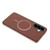 Samsung Galaxy A36 5G Solid Color Plating MagSafe Full Coverage Phone Case - Brown