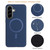 Samsung Galaxy A36 5G Solid Color Plating MagSafe Full Coverage Phone Case - Dark Blue Samsung Galaxy A36 5G Solid Color Plating MagSafe Full Coverage Phone Case - Dark Blue