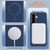 Samsung Galaxy A36 5G Solid Color Plating MagSafe Full Coverage Phone Case - Dark Blue Samsung Galaxy A36 5G Solid Color Plating MagSafe Full Coverage Phone Case - Dark Blue