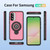 Samsung Galaxy A36 5G TPU Hybrid PC Magnetic Holder Phone Case - Pink Samsung Galaxy A36 5G TPU Hybrid PC Magnetic Holder Phone Case - Pink