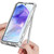 Samsung Galaxy A36 5G Transparent Acrylic Laser Paper Phone Case - Love Heart