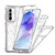 Samsung Galaxy A36 5G Transparent Acrylic Laser Paper Phone Case - Snowflake