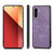 Samsung Galaxy A36 5G Vintage Leather PC Back Cover Phone Case - Purple