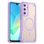 Samsung Galaxy A56 5G Armor Glaze MagSafe Magnetic Phone Case - Purple Samsung Galaxy A56 5G Armor Glaze MagSafe Magnetic Phone Case - Purple