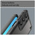 Samsung Galaxy A56 5G Armor Glaze PC Hybrid TPU Phone Case - Black