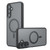 Samsung Galaxy A56 5G Armor MagSafe PC Hybrid TPU Phone Case - Frosted Black