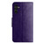 Samsung Galaxy A56 5G Butterfly Flower Pattern Flip Leather Phone Case - Dark Purple