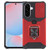 Samsung Galaxy A56 5G Camera Shield Card Slot PC+TPU Phone Case - Red