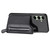 Samsung Galaxy A56 5G Carbon Fiber Horizontal Flip Zipper Wallet Phone Case - Black