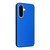 Samsung Galaxy A56 5G Carbon Fiber Texture Flip Leather Phone Case - Blue