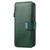 Samsung Galaxy A56 5G CaseNeo MagSafe RFID Anti-theft Zipper Wallet Retro Leather Phone Case - Green