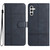 Samsung Galaxy A56 5G Cowhide Texture Stitching Leather Phone Case - Dark Blue