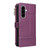 Samsung Galaxy A56 5G Crossbody Strap RFID Blocking Zipper Wallet Leather Phone Case - Purple