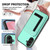 Samsung Galaxy A56 5G CX01 Detachable Magsafe Magnetic Card Bag Phone Case - Mint Green