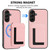 Samsung Galaxy A56 5G CX01 Detachable Magsafe Magnetic Card Bag Phone Case - Pink