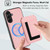 Samsung Galaxy A56 5G CX01 Detachable Magsafe Magnetic Card Bag Phone Case - Pink