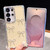 Samsung Galaxy A56 5G Diamond Glitter Bow-knot Four-Corner Shockproof Phone Case - Transparent