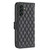 Samsung Galaxy A56 5G Diamond Lattice Wallet Flip Leather Phone Case - Black