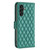 Samsung Galaxy A56 5G Diamond Lattice Wallet Flip Leather Phone Case - Green Samsung Galaxy A56 5G Diamond Lattice Wallet Flip Leather Phone Case - Green