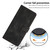 Samsung Galaxy A56 5G Dream Triangle Leather Phone Case with Lanyard - Black
