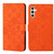 Samsung Galaxy A56 5G Ethnic Style Embossed Pattern Leather Phone Case - Orange